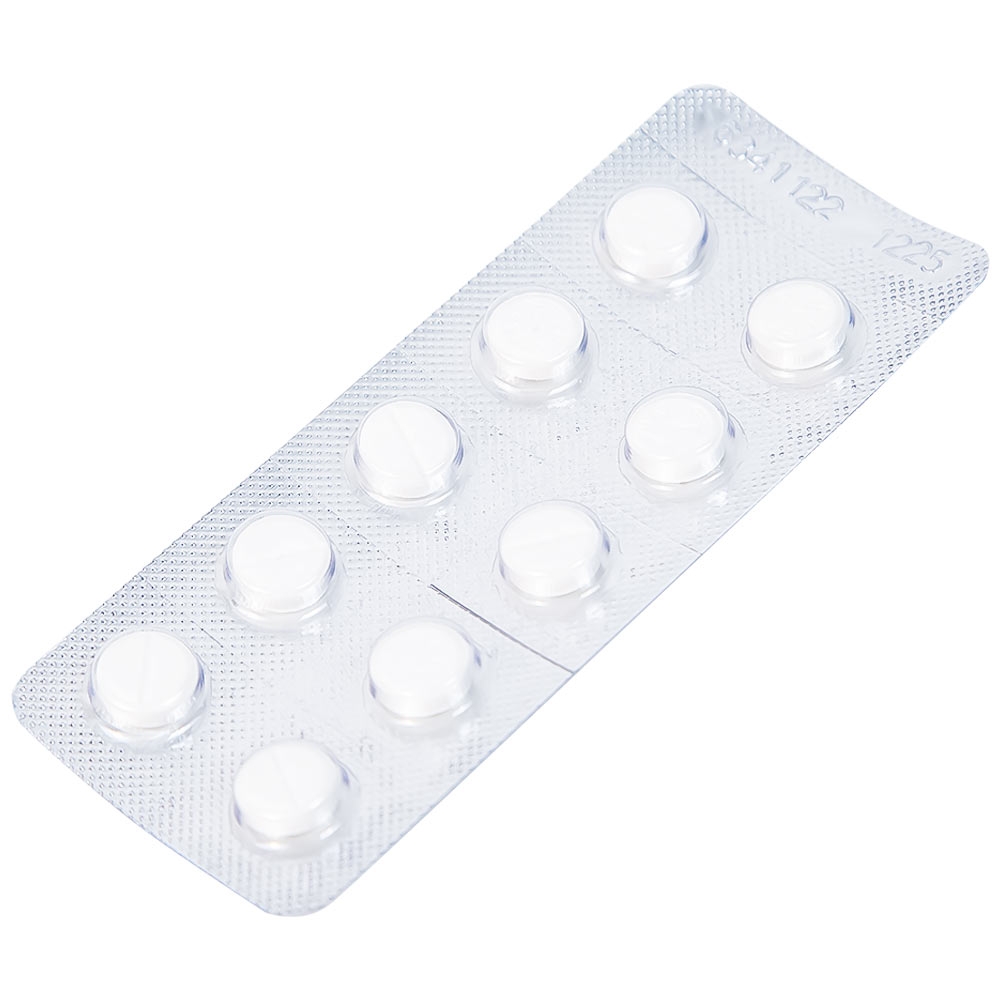 Hình ảnh Thuốc Methylprednisolon 4 Khapharco kháng viêm, điều trị viêm khớp dạng thấp, lupus ban đỏ hệ thống (10 vỉ x 10 viên)