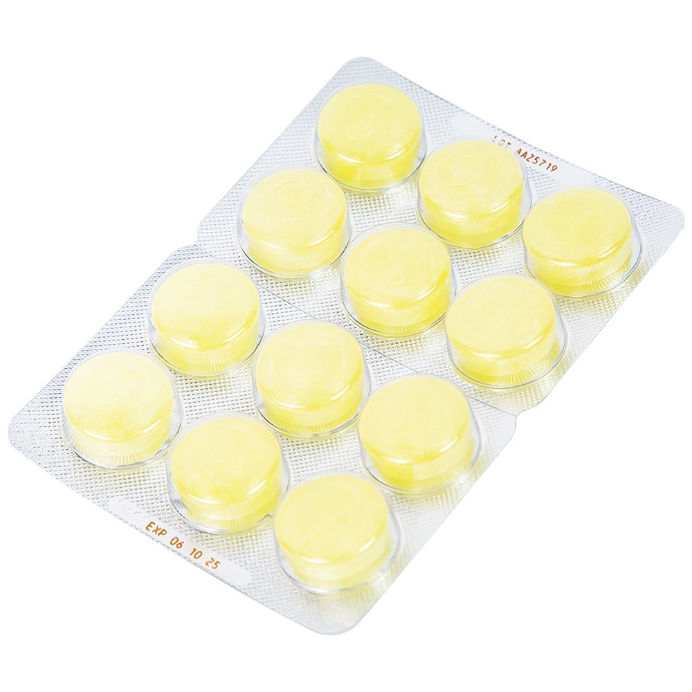 Hình ảnh Viên ngậm Strepsils Soothing mật ong & chanh giảm đau họng (2 vỉ x 12 viên)