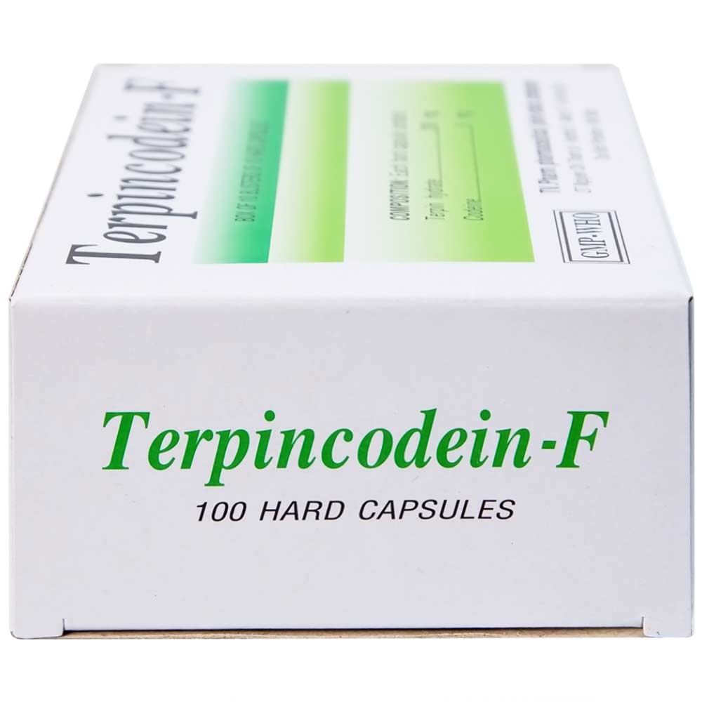 Hình ảnh Thuốc Terpincodein-F giảm ho, long đờm (10 vỉ x 10 viên)