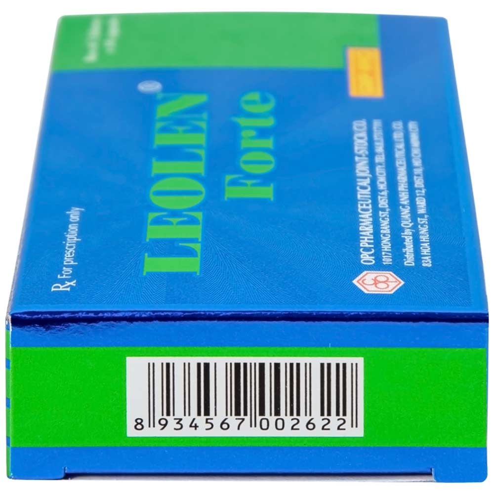 Hình ảnh Viên nang cứng Leolen Forte OPC điều trị đau dây thần kinh (3 vỉ x 10 viên)