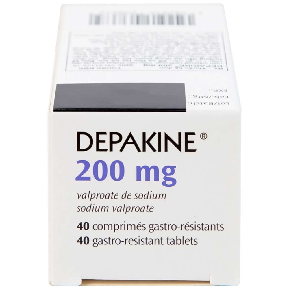 Hình ảnh Thuốc Depakine 200mg Sanofi điều trị động kinh (40 viên)