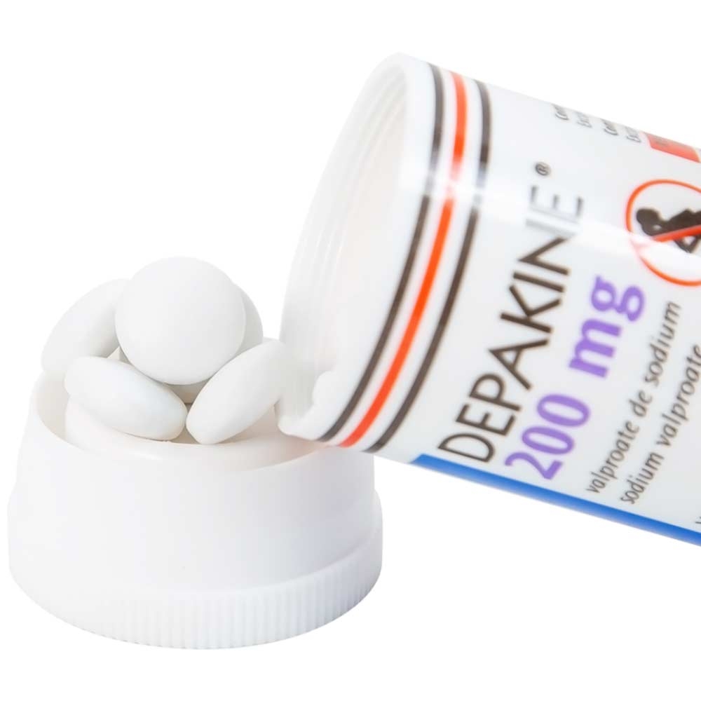 Hình ảnh Thuốc Depakine 200mg Sanofi điều trị động kinh (40 viên)