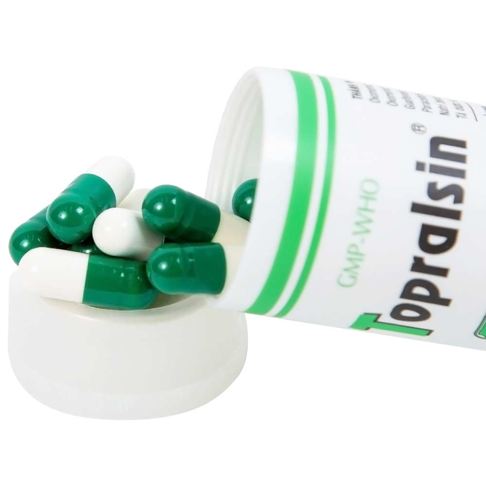 Hình ảnh Thuốc Topralsin Pharimexco điều trị triệu chứng ho khan (24 viên)