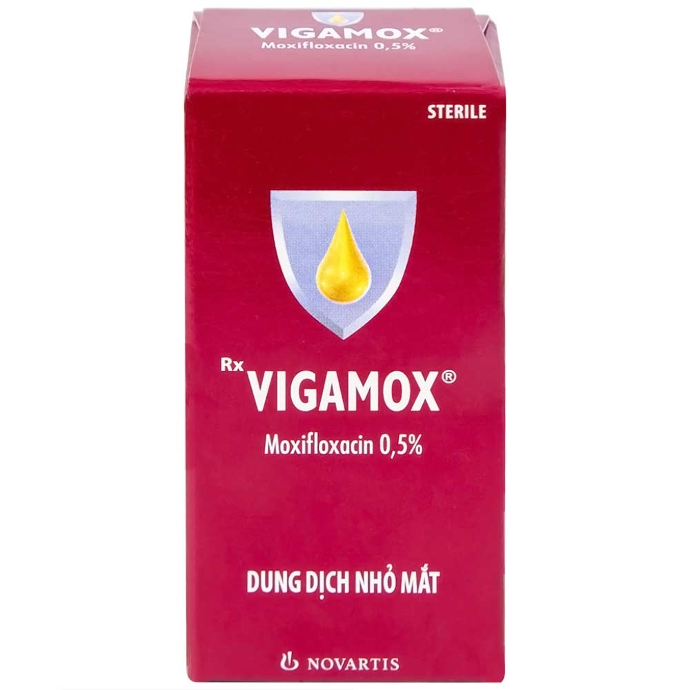 Hình ảnh Thuốc nhỏ mắt Vigamox Alcon điều trị viêm kết mạc (5ml)