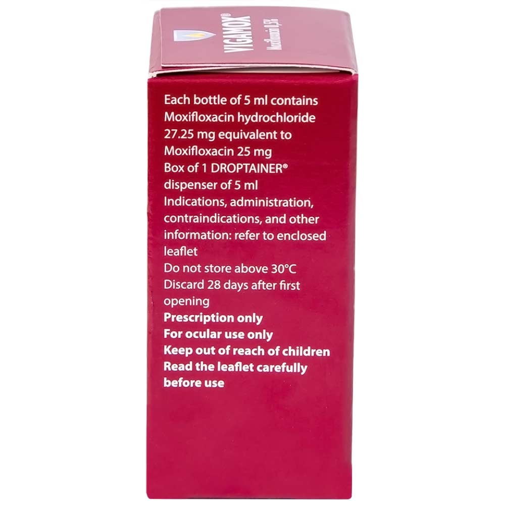 Hình ảnh Thuốc nhỏ mắt Vigamox Alcon điều trị viêm kết mạc (5ml)