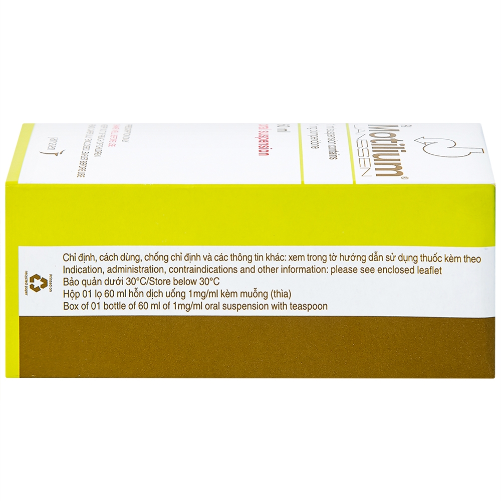 Hình ảnh Hỗn dịch uống Motilium Janssen điều trị triệu chứng nôn và buồn nôn (60ml)