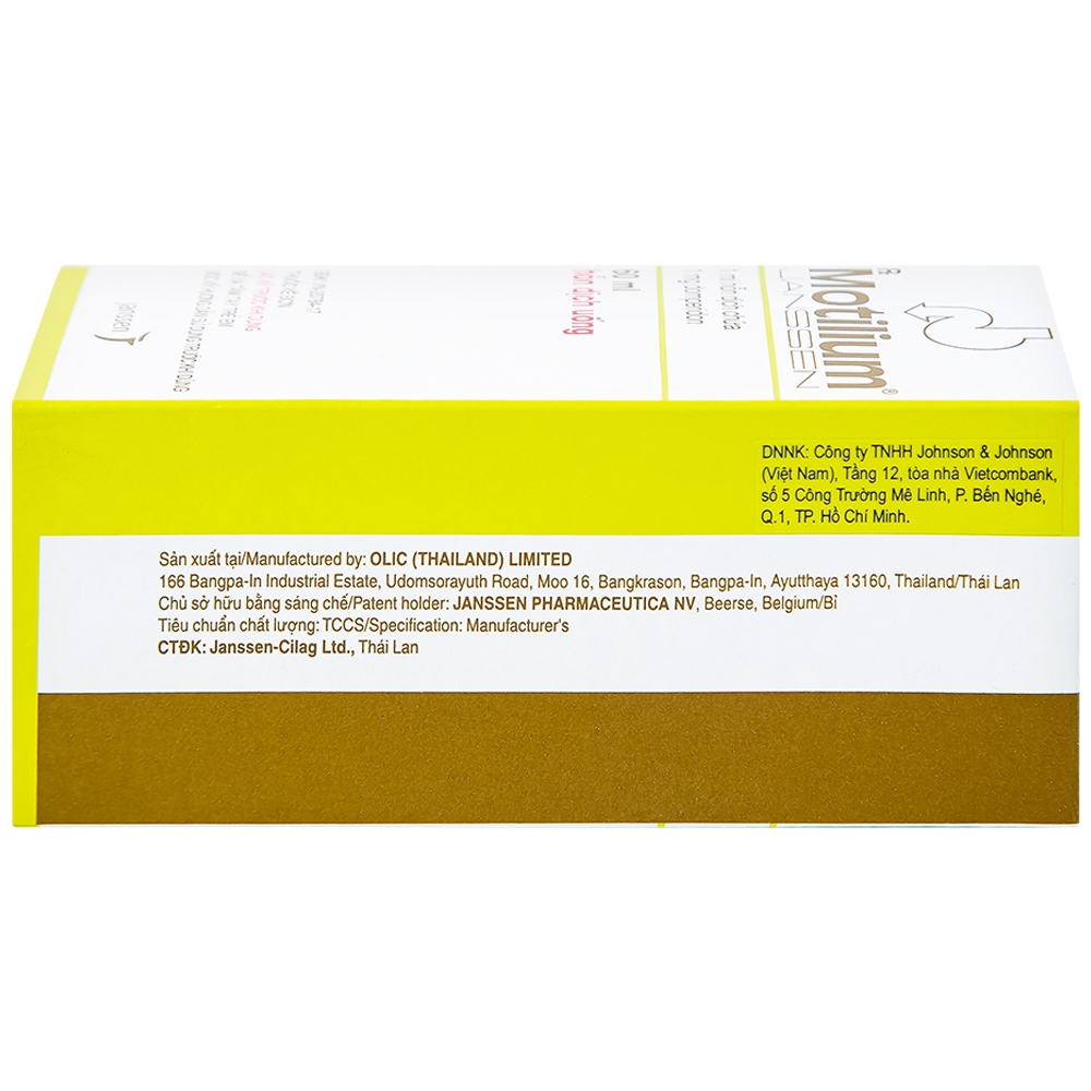 Hình ảnh Hỗn dịch uống Motilium Janssen điều trị triệu chứng nôn và buồn nôn (60ml)