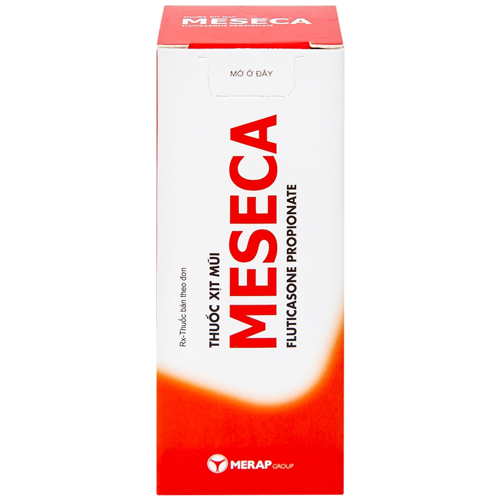 Hình ảnh Thuốc xịt mũi Meseca Merap điều trị và dự phòng viêm mũi dị ứng (60 liều)