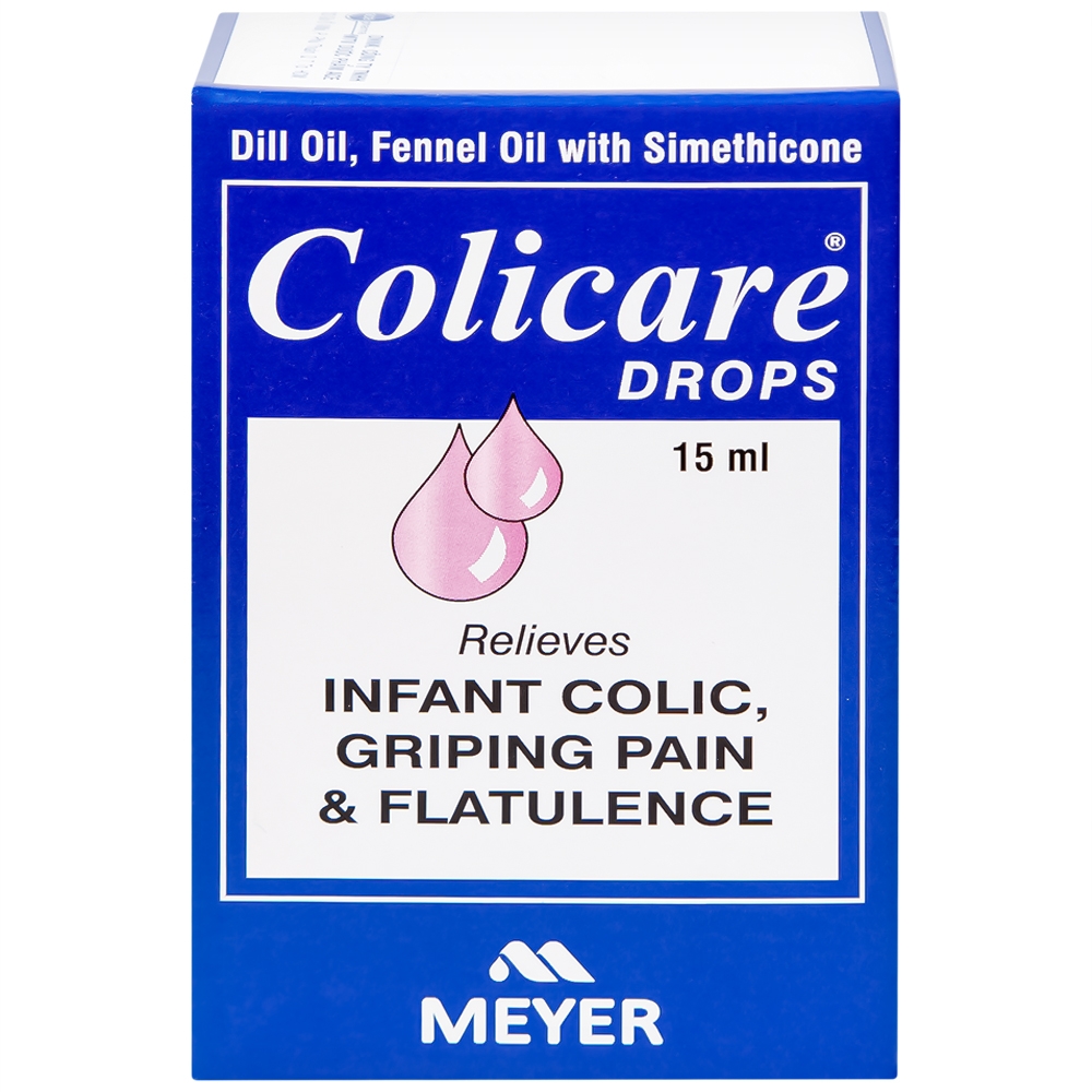Hình ảnh Nhũ tương Colicare Meyer điều trị các triệu chứng đầy bụng, chướng bụng (15ml)