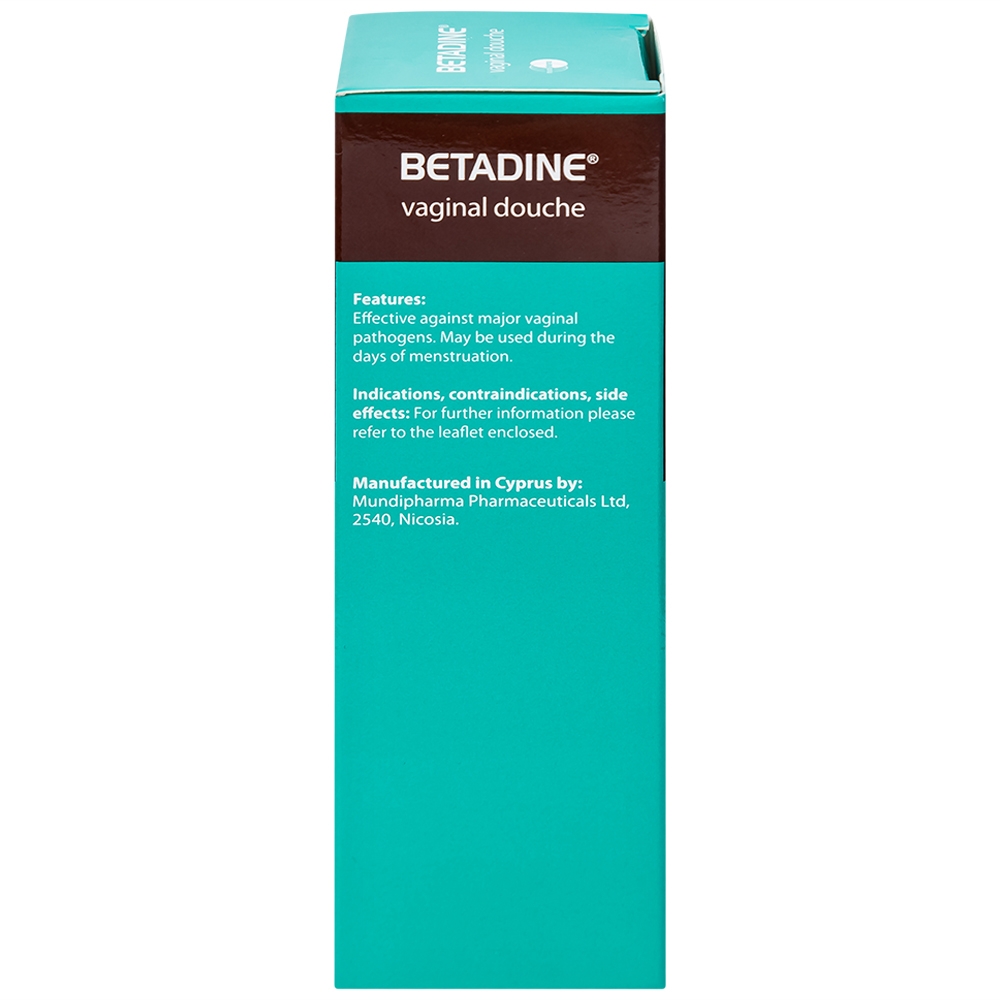 Hình ảnh Dung dịch sát trùng âm đạo Betadine điều trị nhiễm trùng âm đạo (125ml)
