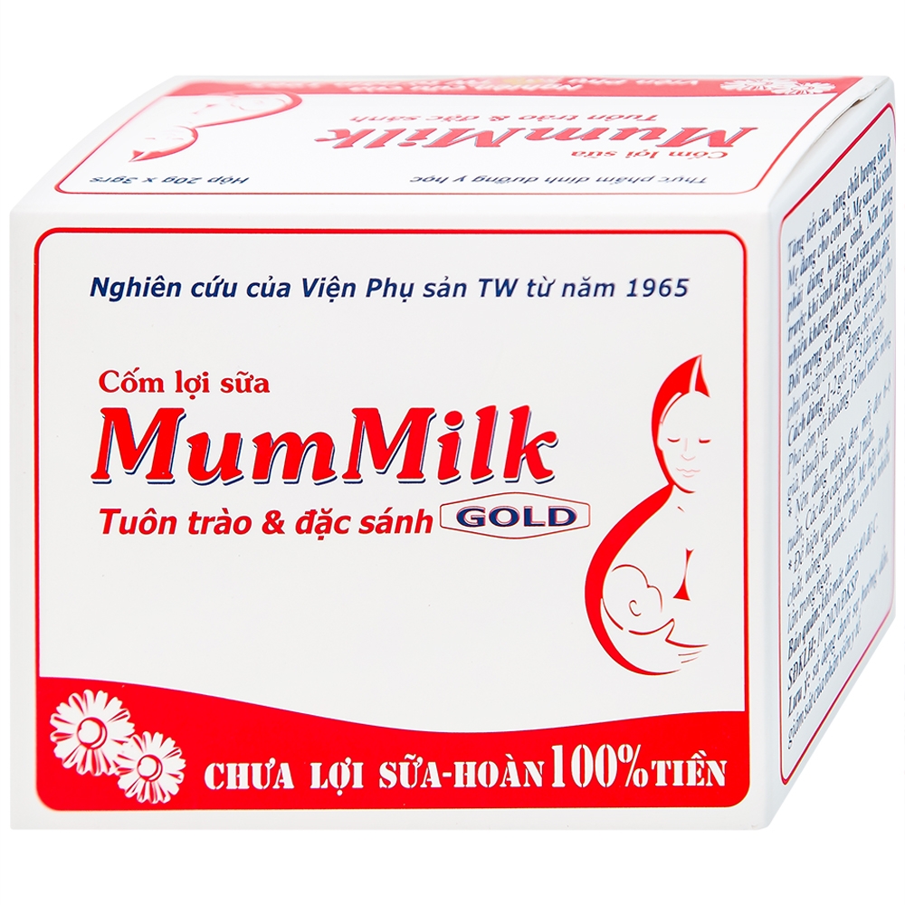 Hình ảnh Cốm lợi sữa Mum Milk GOD HEALTH tăng tiết sữa, tăng chất lượng sữa (20 gói x 3g)
