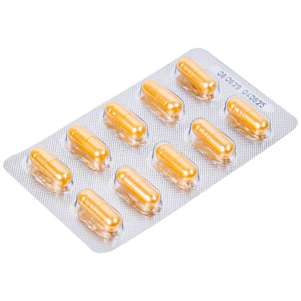 Hình ảnh Viên uống Lacto Biomin Gold New HD Pharma hỗ trợ cải thiện hệ vi sinh đường ruột (5 vỉ x 10 viên)