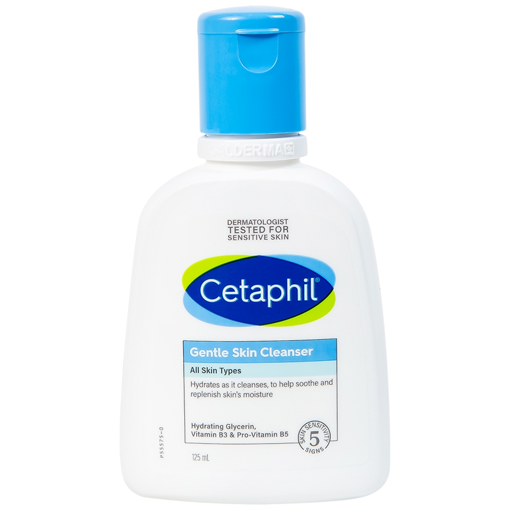 Hình ảnh Sữa rửa mặt dịu nhẹ Cetaphil Gentle Skin Cleanser cung cấp độ ẩm cho da (125ml)