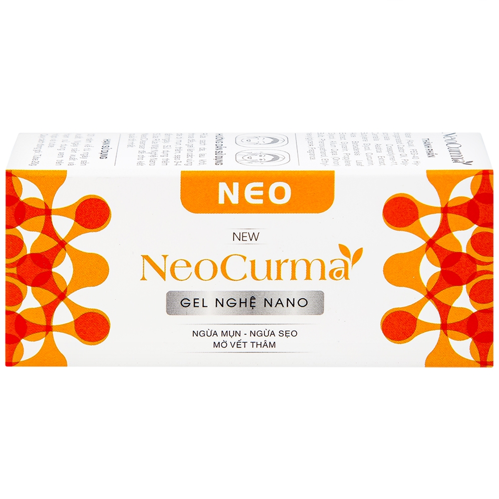 Hình ảnh Gel Nghệ Nano NeoCurma ngừa mụn, ngừa sẹo, mờ vết thâm (20g)
