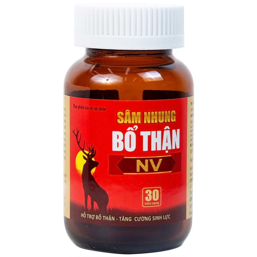 Hình ảnh Viên uống Sâm Nhung Bổ Thận NV Dolexpharm hỗ trợ tráng dương, tăng cường sinh lực (30 viên)
