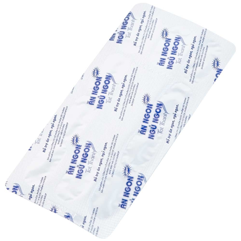 Hình ảnh Viên uống Ăn Ngon Ngủ Ngon Tất Thành hỗ trợ ăn ngon, ngủ ngon (30 viên)