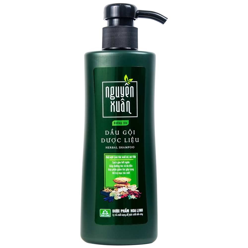 Hình ảnh Dầu gội dược liệu Nguyên Xuân sạch gàu, hết ngứa, dưỡng tóc, giảm gãy rụng dành cho tóc khô xơ, hư tổn (250ml)