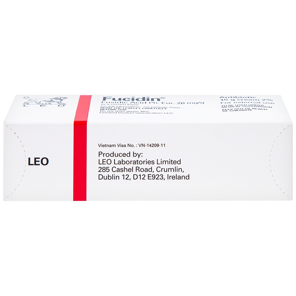 Hình ảnh Kem Fucidin LEO điều trị nhiễm khuẩn (15g)