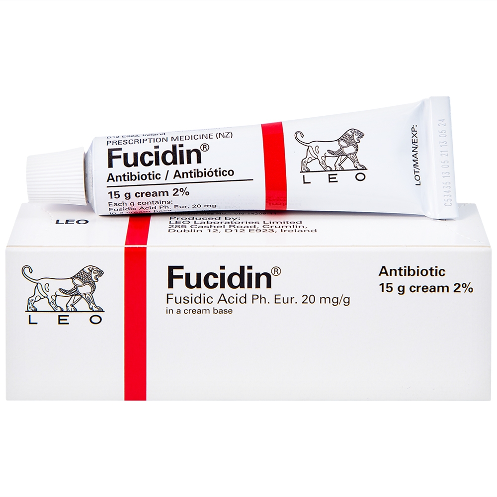 Hình ảnh Kem Fucidin LEO điều trị nhiễm khuẩn (15g)