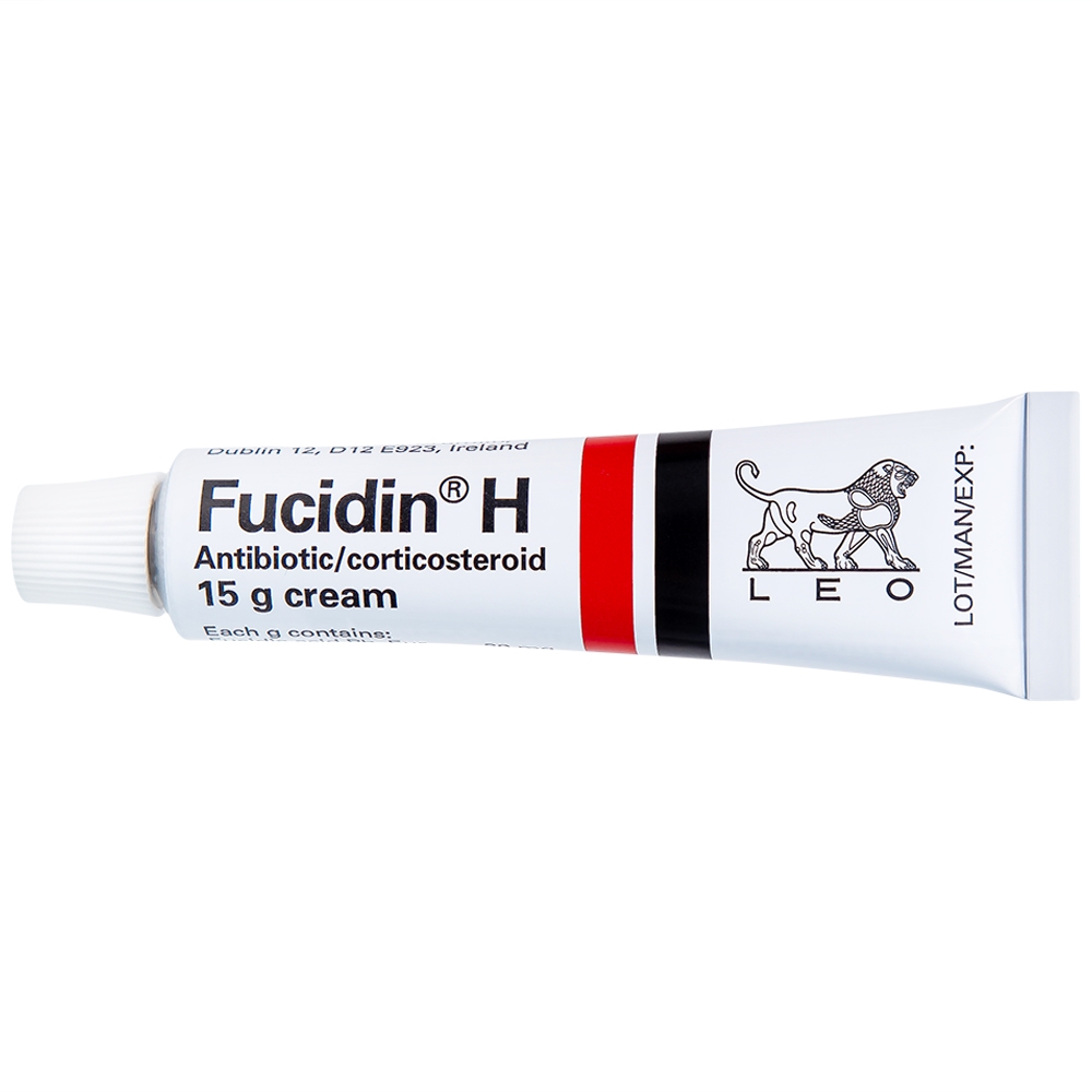 Hình ảnh Kem Fucidin H LEO điều trị viêm da (15g)