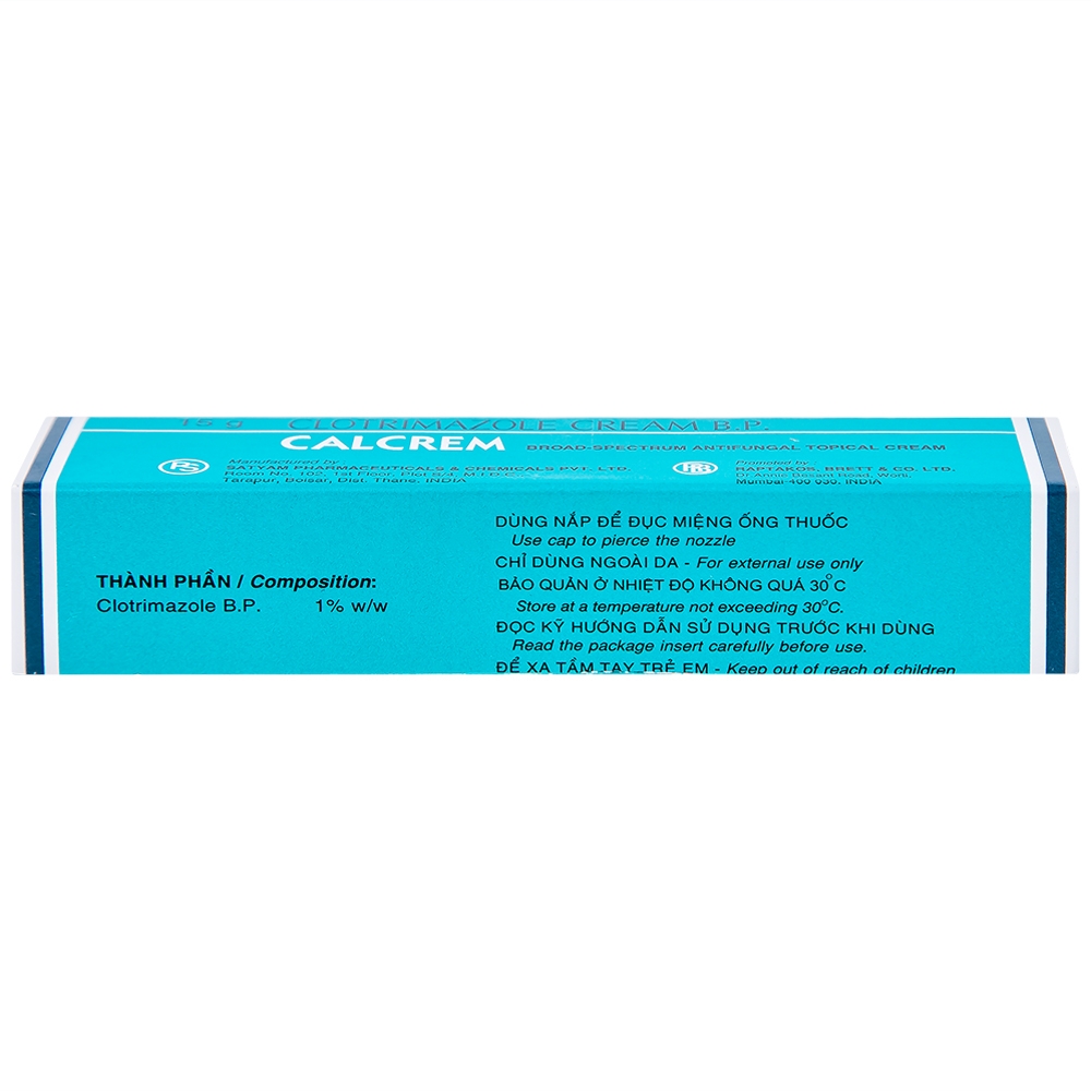Hình ảnh Kem bôi Calcrem chống vi nấm phổ rộng (15g)