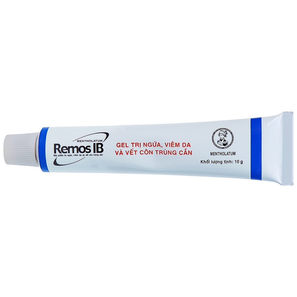 Hình ảnh Gel Remos IB trị ngứa, viêm da và vết côn trùng cắn (10g)