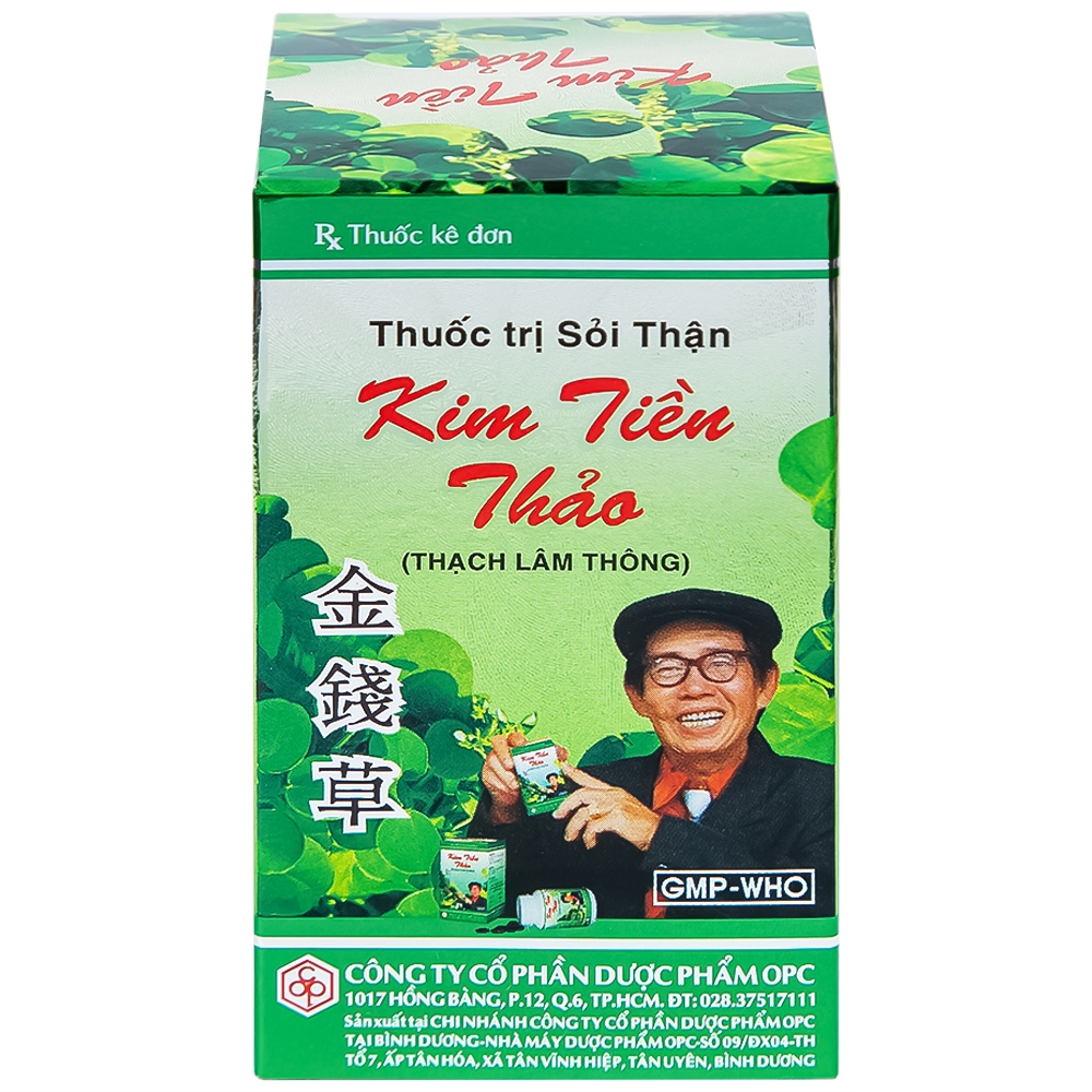 Hình ảnh Thuốc trị sỏi thận Kim Tiền Thảo OPC hỗ trợ điều trị sỏi đường tiết niệu, sỏi thận (100 viên)