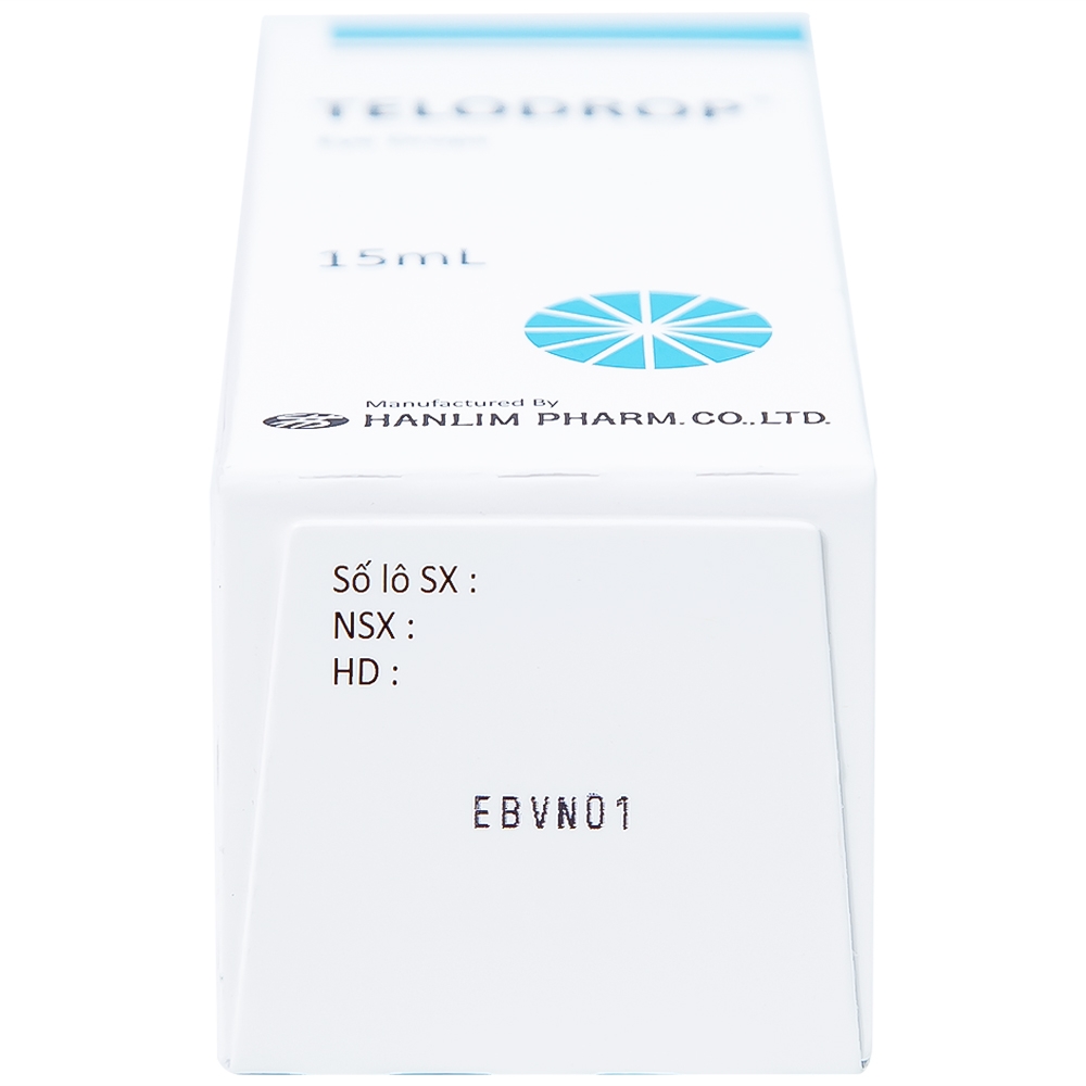 Hình ảnh Thuốc nhỏ mắt Telodrop Hanlim điều trị chứng khô mắt (15ml)