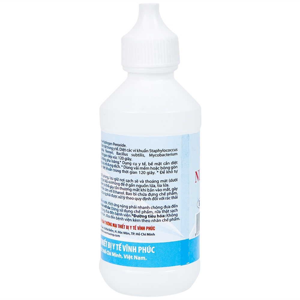 Hình ảnh Nước oxy già VP 3% Vĩnh Phúc sát khuẩn vết thương (60ml)