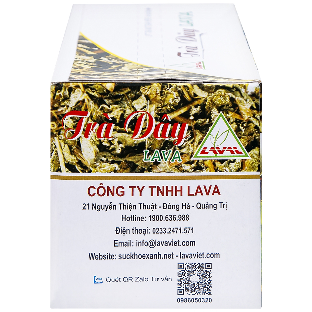 Hình ảnh Trà túi lọc Dây Lava dùng cho người bị các bệnh dạ dày (5g x 30 túi)