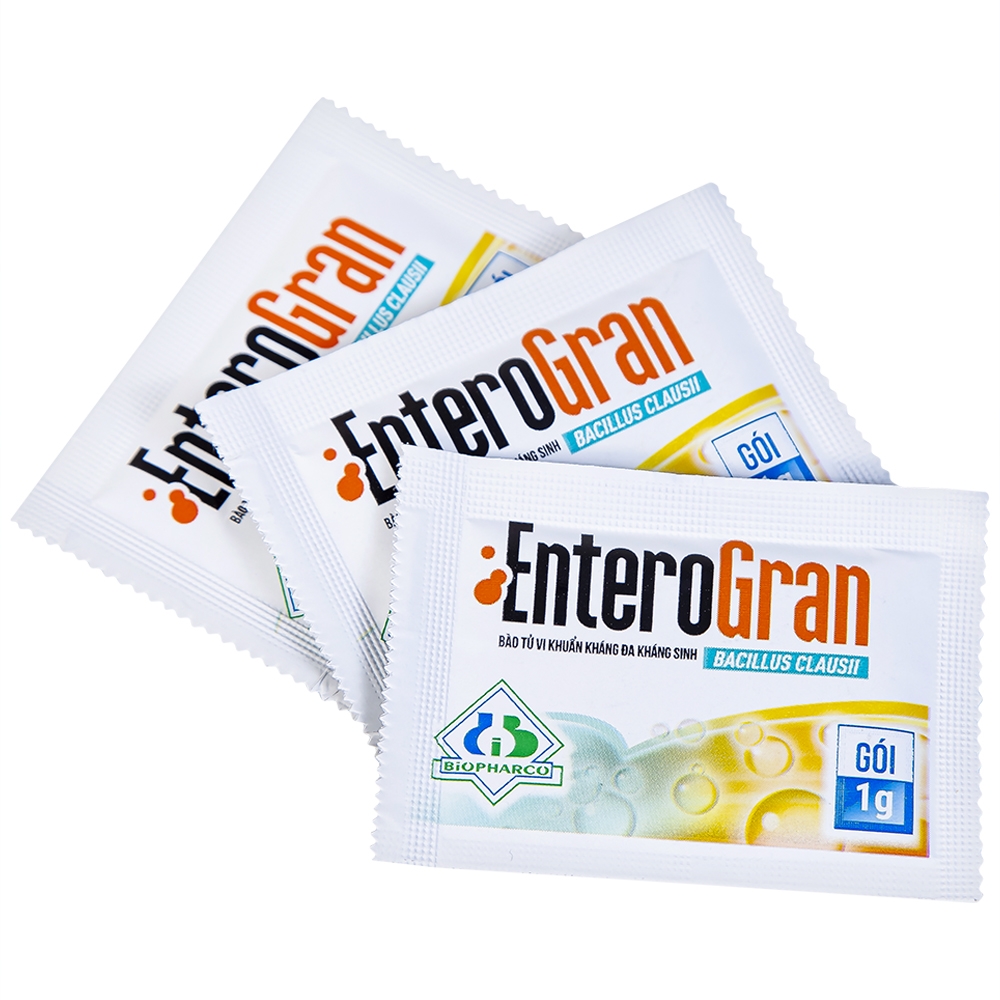 Hình ảnh Thuốc Enterogran Biopharco điều trị và phòng ngừa rối loạn vi sinh đường ruột (20 gói x 1g)