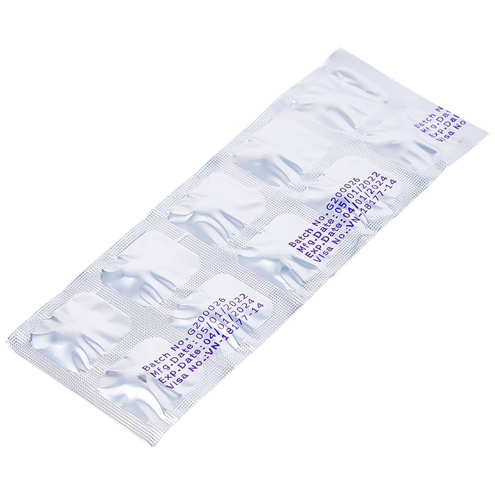 Hình ảnh Viên nén Noklot 75mg Cadila phòng ngừa tai biến xơ vữa động mạch (3 vỉ x 10 viên)