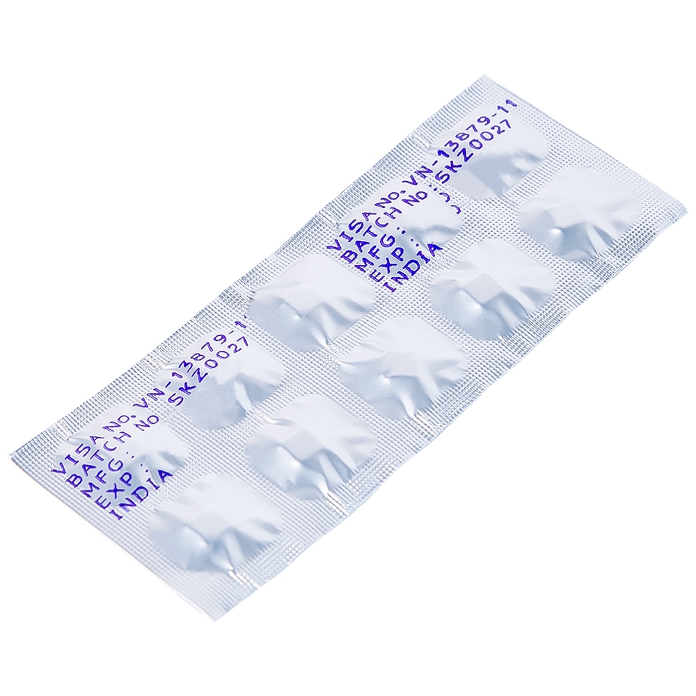 Hình ảnh Viên nén Oleanzrapitab 5 Sun Pharma điều trị bệnh tâm thần phân liệt (5 vỉ x 10 viên)