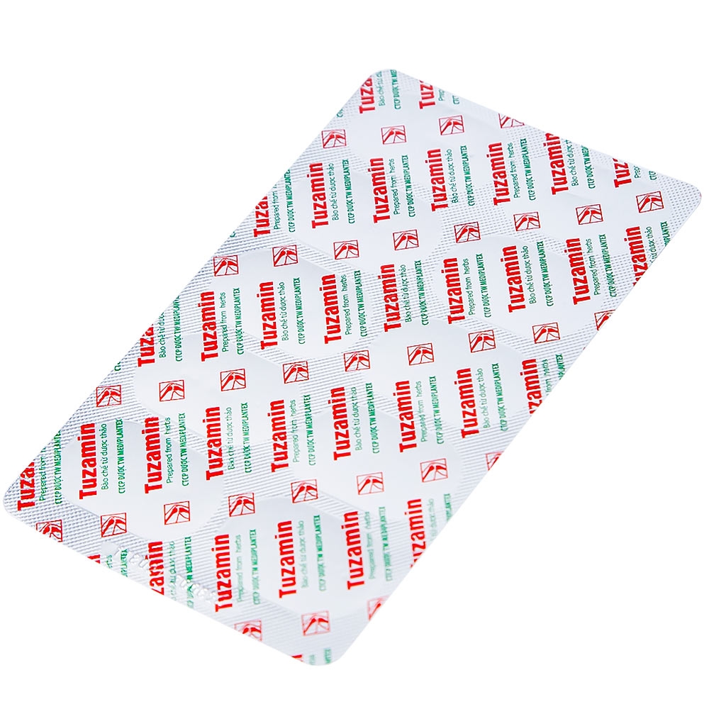 Hình ảnh Thuốc Tuzamin Mediplantex hỗ trợ điều trị phong thấp, đau lưng (3 vỉ x 10 viên)