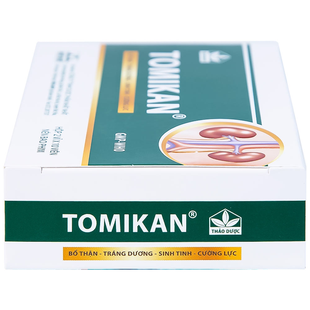 Hình ảnh Thuốc Tomikan Nhất Nhất bổ thận, tráng dương, sinh tinh (2 vỉ x 10 viên)