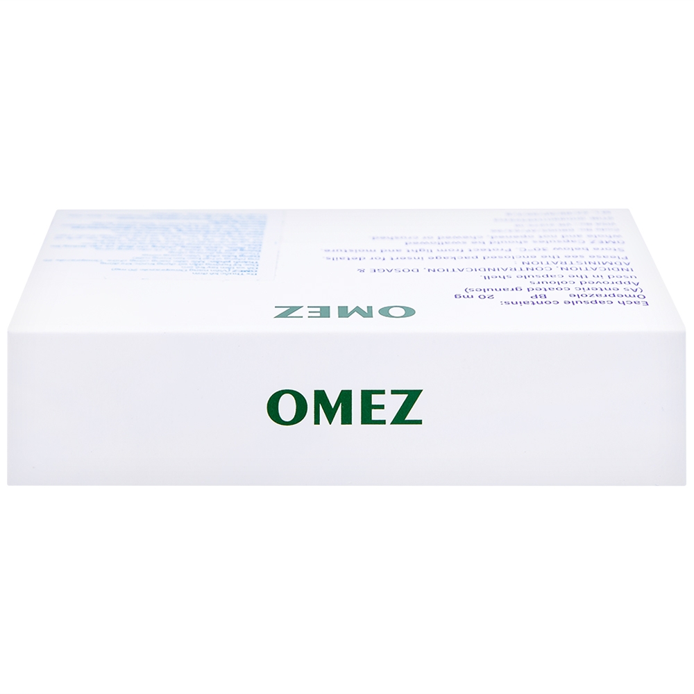 Hình ảnh Viên nang cứng Omez 20mg Dr.Reddy's điều trị và dự phòng tái phát loét tá tràng (2 vỉ x 10 viên)