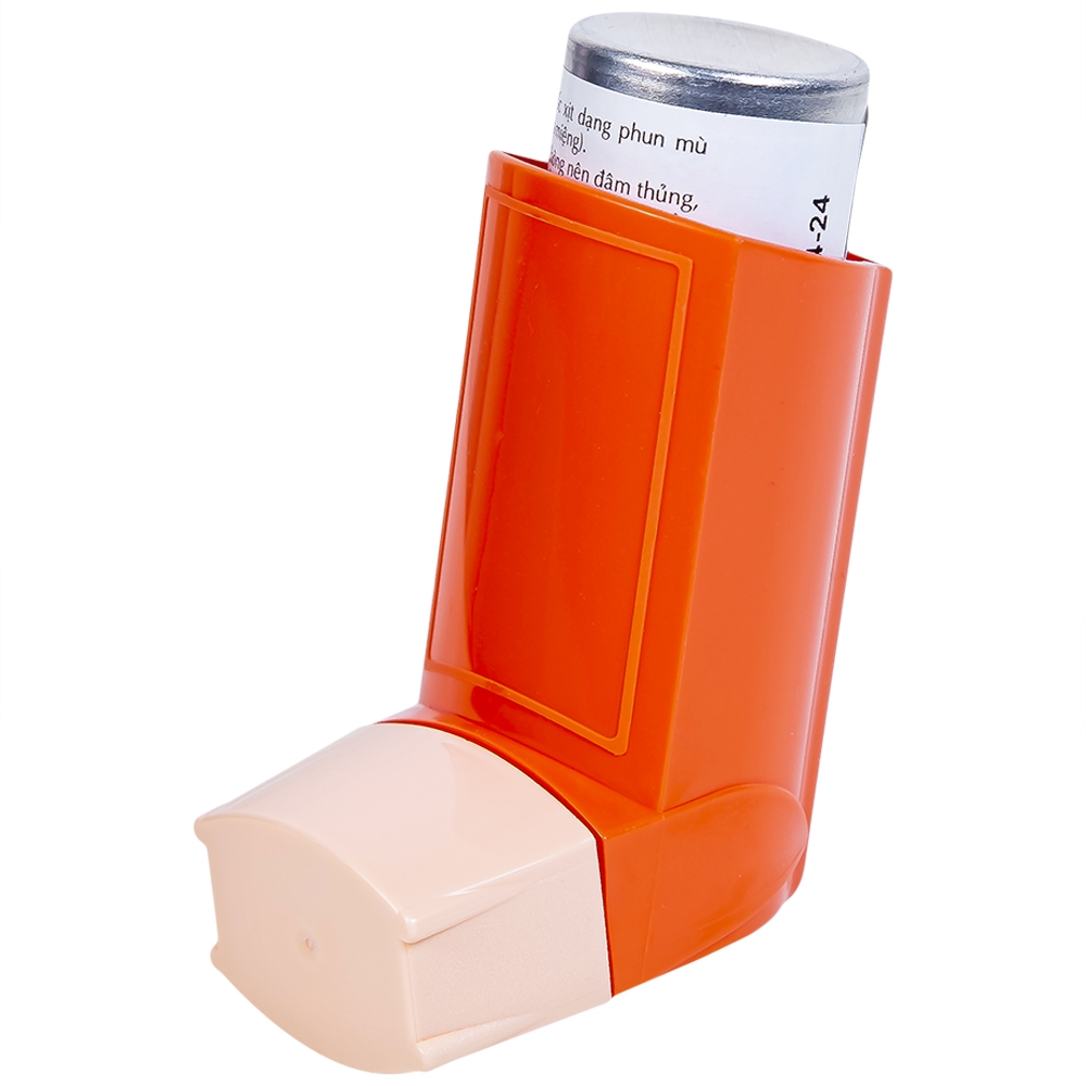 Hình ảnh Khí dung Flixotide 125mcg GSK điều trị hen phế quản (120 liều)