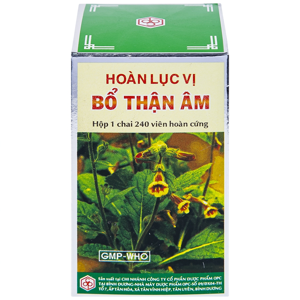 Hình ảnh Thuốc Hoàn Lục Vị Bổ Thận Âm OPC điều trị các trường hợp tinh huyết suy kém, hoa mắt, chóng mặt (10 gói x 5g)