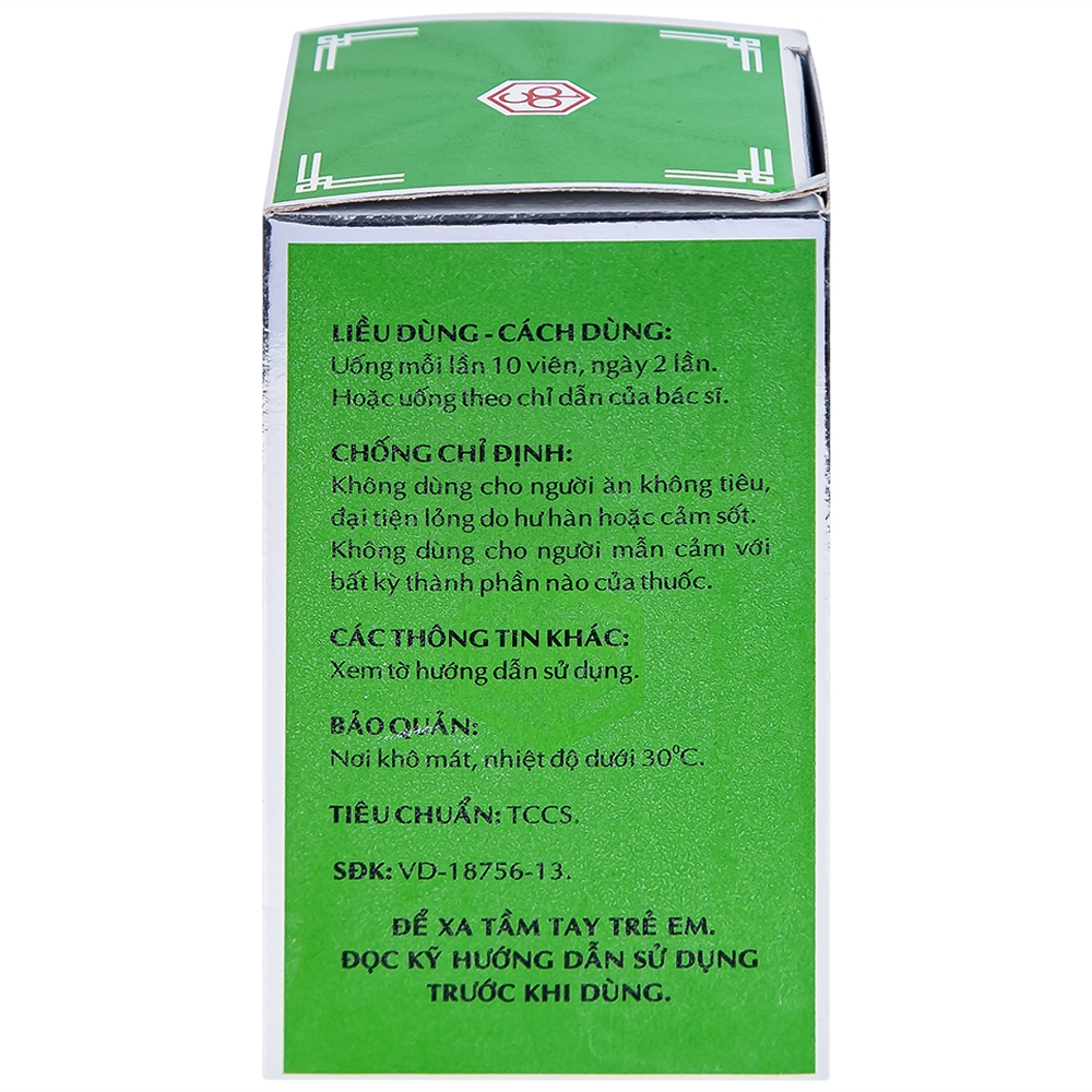 Hình ảnh Thuốc Hoàn Lục Vị Bổ Thận Âm OPC điều trị các trường hợp tinh huyết suy kém, hoa mắt, chóng mặt (10 gói x 5g)