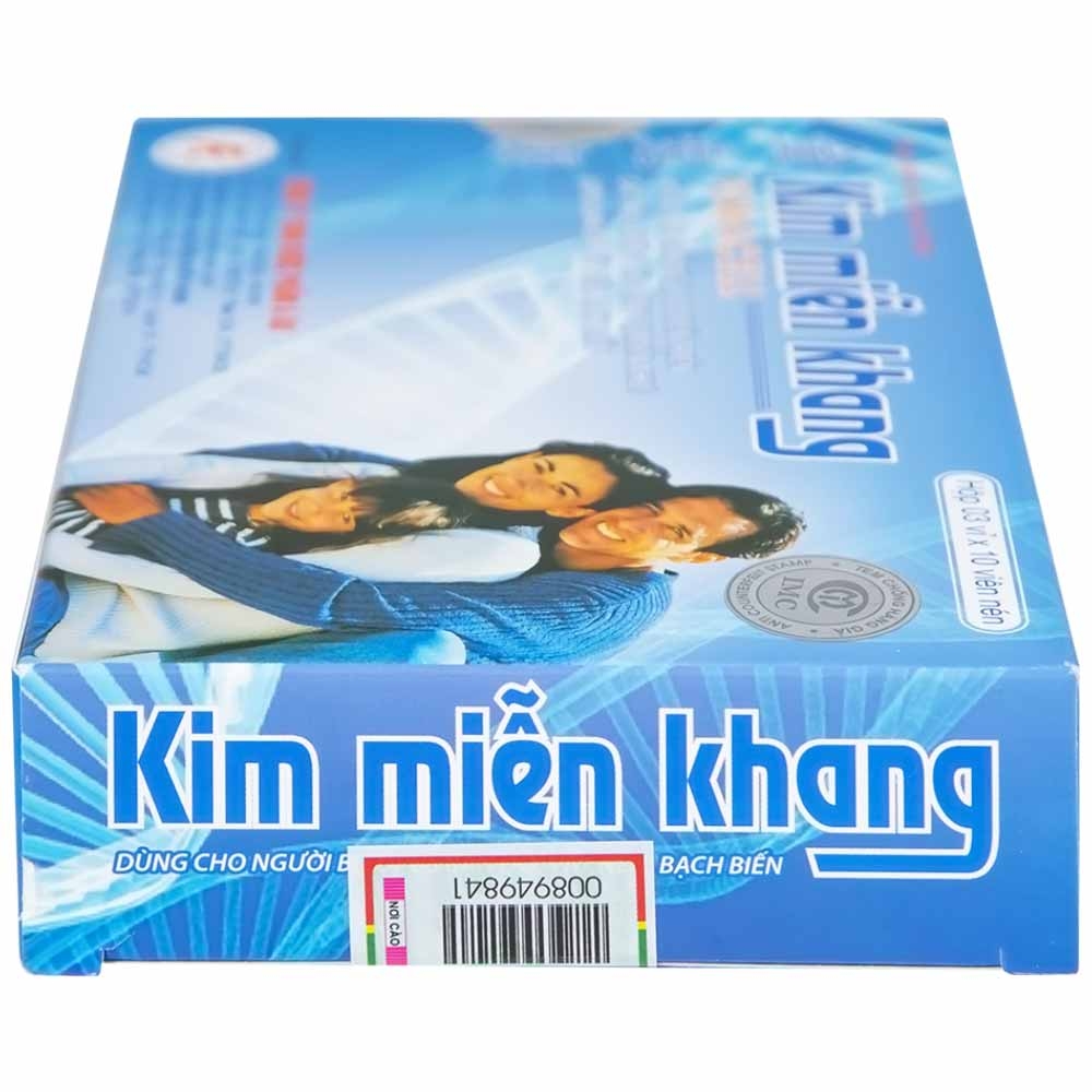 Hình ảnh Viên uống Kim Miễn Khang IMC tăng cường năng lượng cho tế bào miễn dịch (3 vỉ x 10 viên)