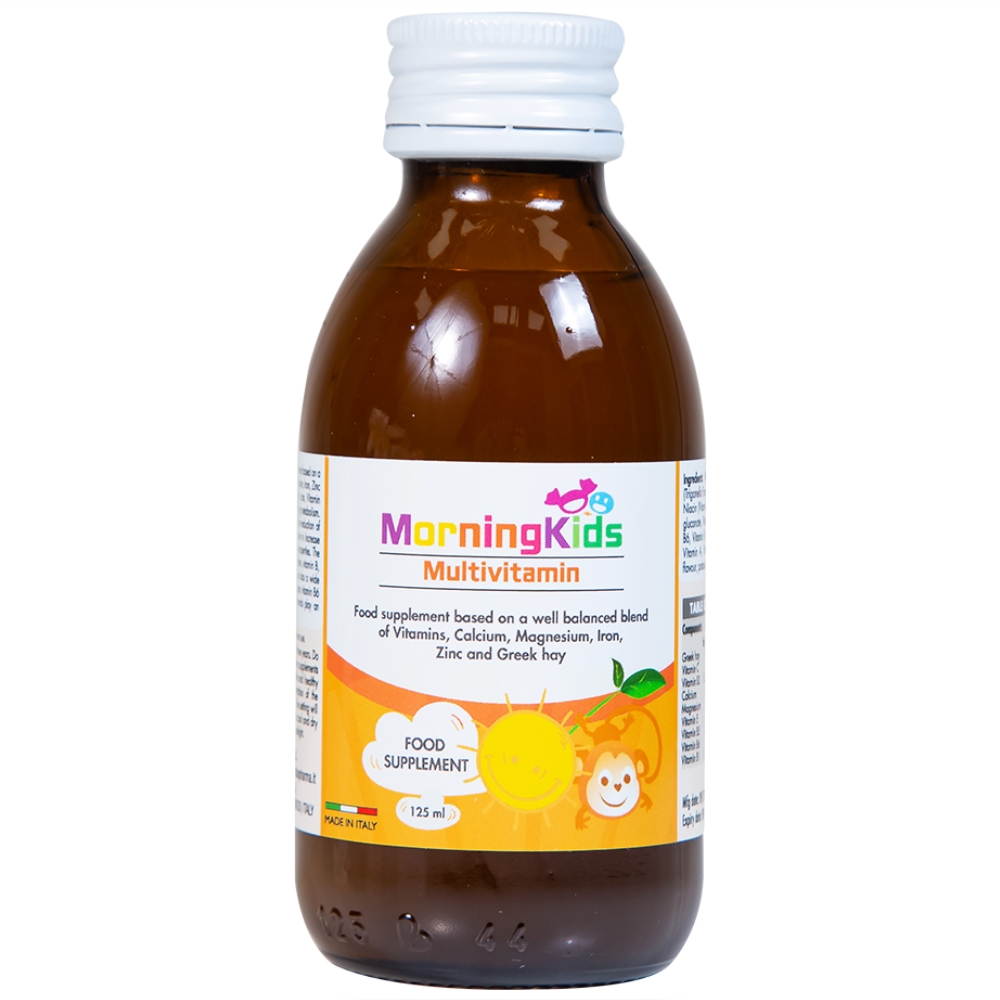 Hình ảnh Siro MorningKids Multivitamin Bổ sung Vitamin và khoáng chất (125ml)