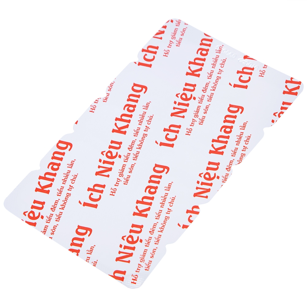 Hình ảnh Viên uống Ích Niệu Khang Medistar hỗ trợ giảm tiểu đêm, tiểu nhiều lần (2 vỉ x 10 viên)