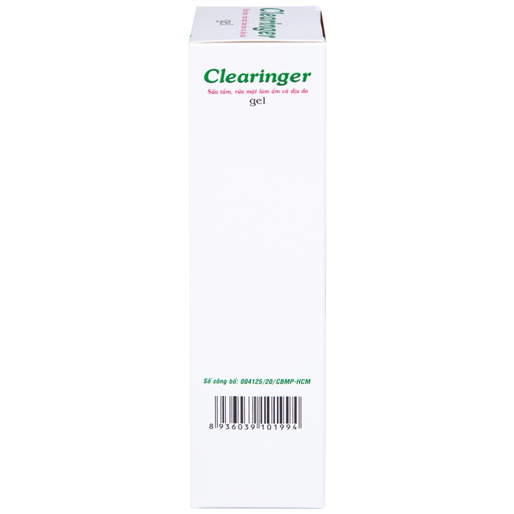 Hình ảnh Sữa tắm, rửa mặt Clearinger Gamma làm ẩm và dịu da (150ml)