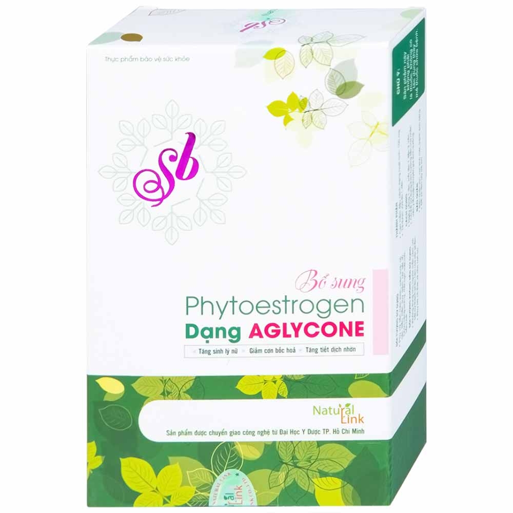 Hình ảnh Viên uống Sb bổ sung Phytoestrogen dạng Aglycone tăng sinh lý nữ (3 vỉ x 10 viên)