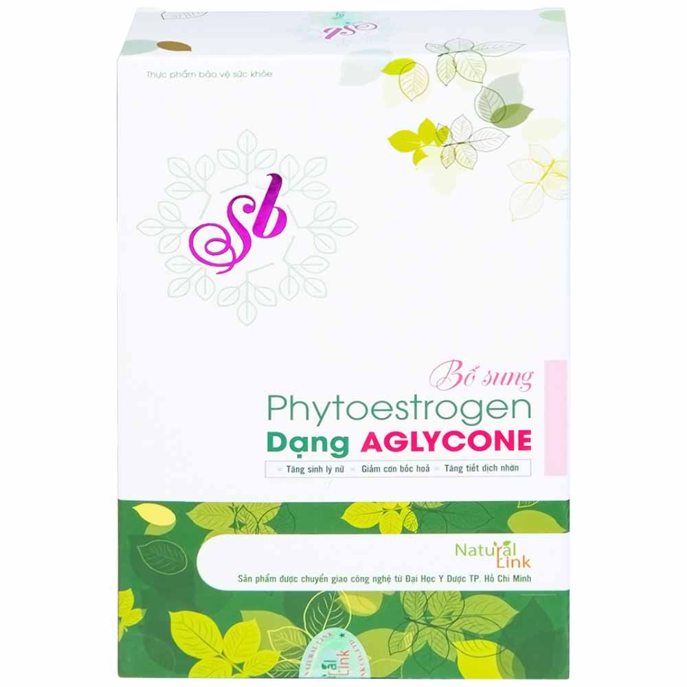 Hình ảnh Viên uống Sb bổ sung Phytoestrogen dạng Aglycone tăng sinh lý nữ (3 vỉ x 10 viên)