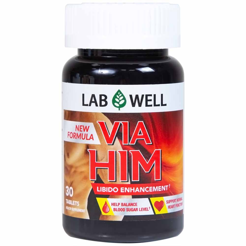 Hình ảnh Viên uống Via Him Lab Well bồi bổ sức khỏe, tăng cường sinh lực và khả năng sinh lý ở nam giới (30 viên)
