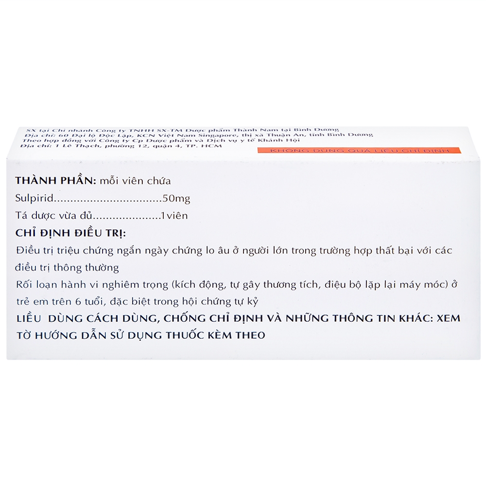 Hình ảnh Thuốc Dogwazin Thành Nam điều trị các triệu chứng lo âu, rối loạn hành vi nặng (3 vỉ x 10 viên)