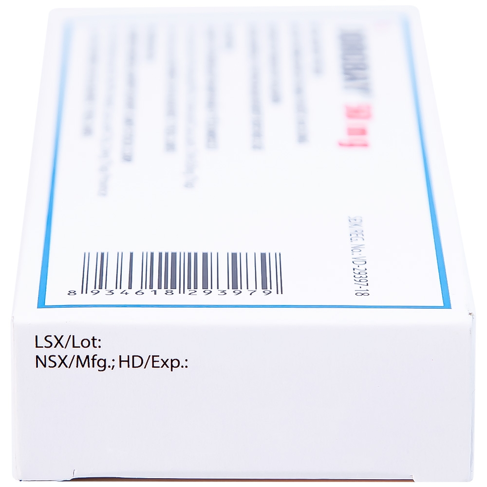 Hình ảnh Thuốc Dorobay 50mg Domesco điều trị đái tháo đường típ 2 (3 vỉ x 10 viên)