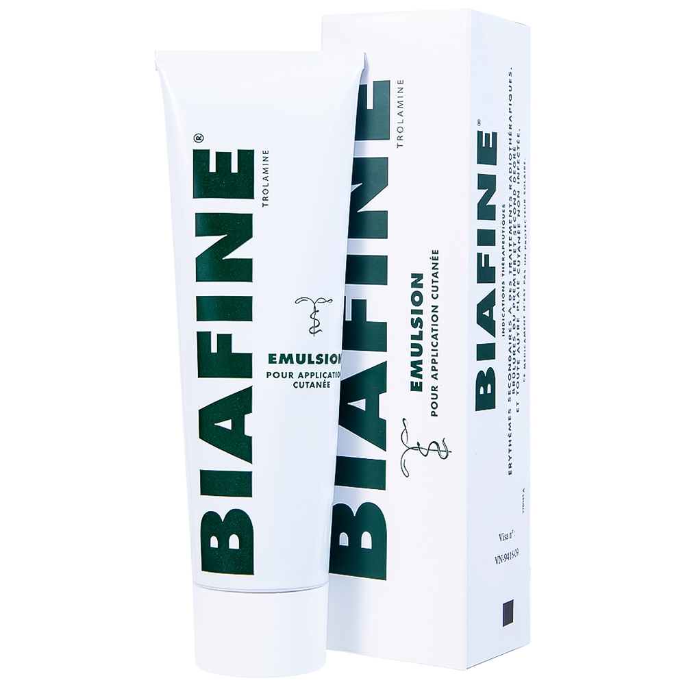 Hình ảnh Nhũ tương Biafine Janssen điều trị bỏng độ 1, độ 2, các vết thương ngoài da không nhiễm trùng (93g)