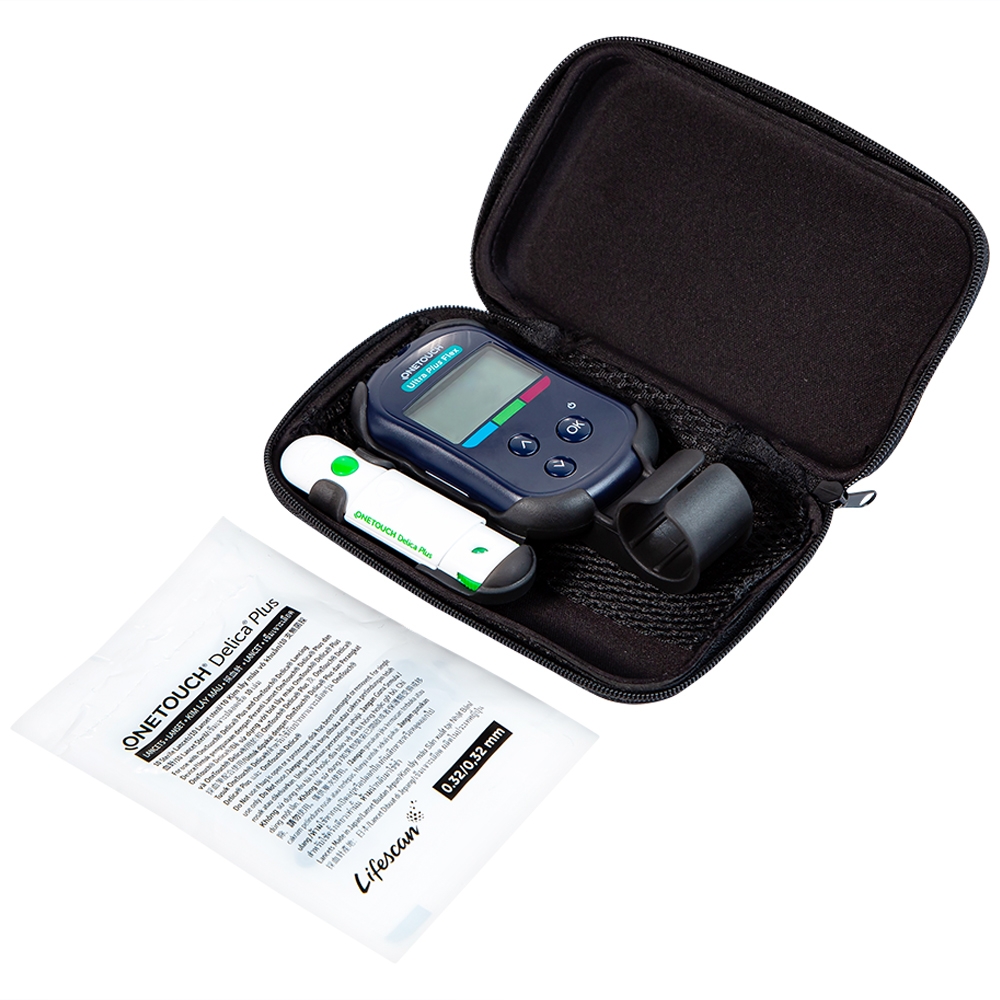 Hình ảnh  Máy thử đường huyết Onetouch Ultra Plus Flex LifeScan (Mmol/l)